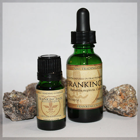 Frankincense Essential Oil and Frankincense Infusion, Boswellia Neglecta