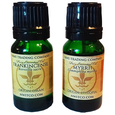 Frankincense and Myrrh - Boswellia Sacra and Myrrh Essential Oil