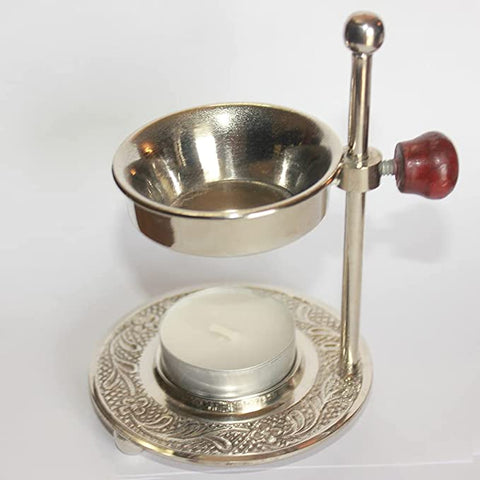Adjustable Incense Burner with Incense Bowl and Wooden Handle