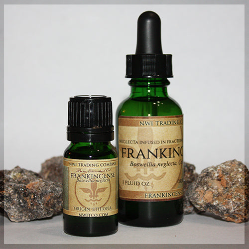 Frankincense Essential Oil and Frankincense Infusion, Boswellia Neglecta