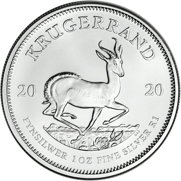 2023 1 oz South African Silver Krugerrand (BU)